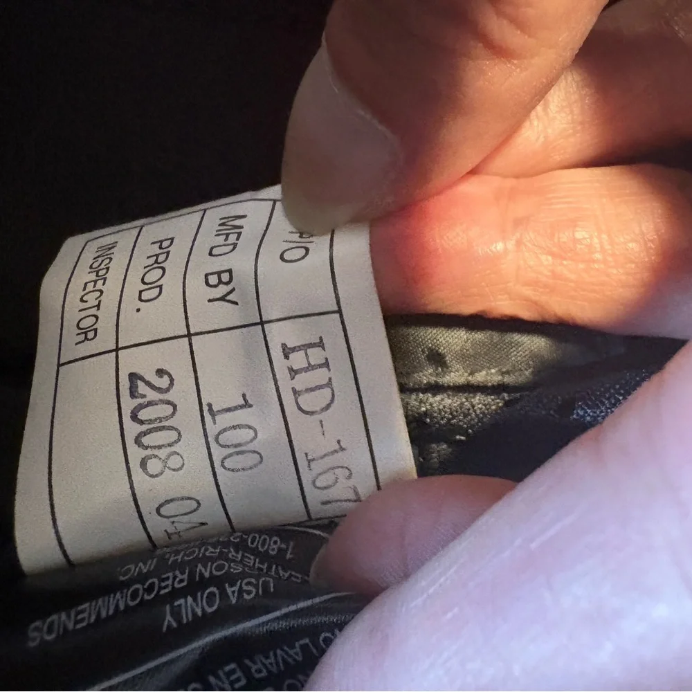 Harley-Davidson Black Leather Jacket - Picture 4 of 16